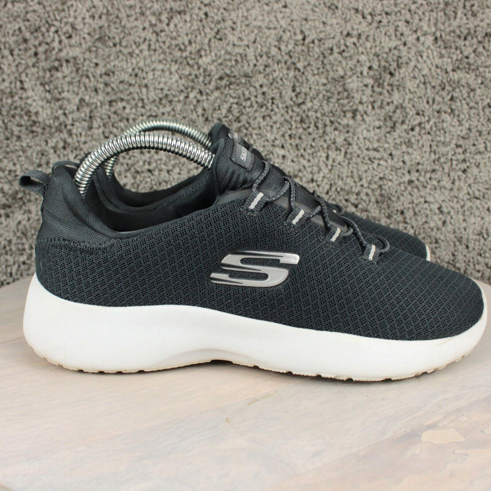 Skechers Dynamight 2 Womens 8 Gray Mesh Sneakers Walking Athletic